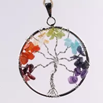 CHAKRA TREE PENDANT